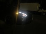 Night Automotive lighting Darkness Commercial vehicle Bumper